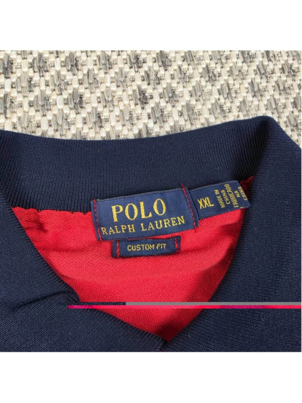 Polo Ralph Lauren New York RLYC Striped Mens Polo Shirt XXL